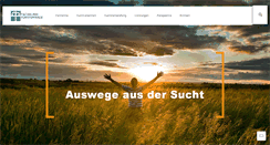 Desktop Screenshot of fachklinik-fuerstenwald.de